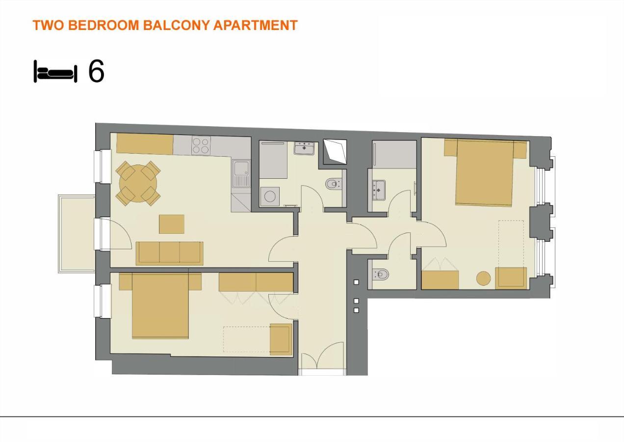 Downtown Suites Rubesova Praga Zewnętrze zdjęcie